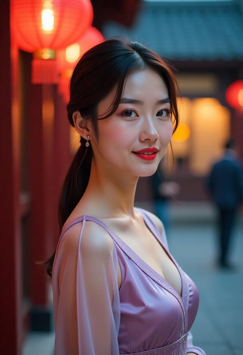 《美人余》主创片场交流